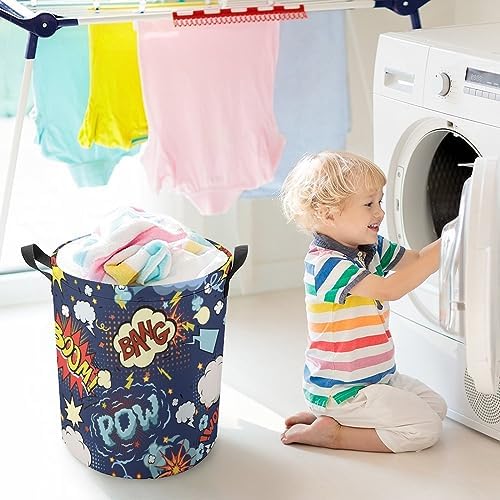 City Wars Superheroes Rise - Funny Foldable Laundry Basket