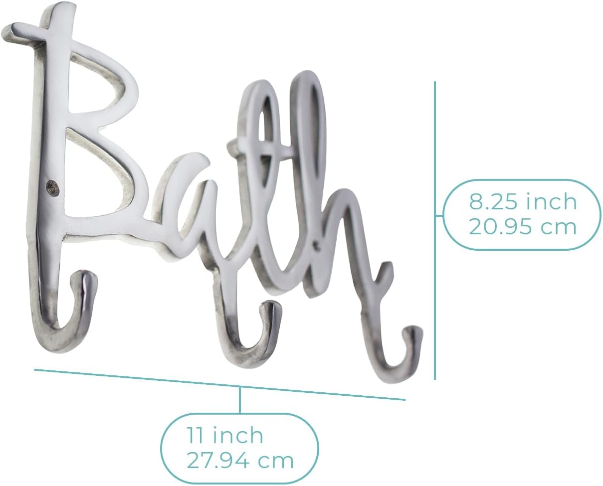 Pure Style Modern Bath Towel Robe Hook