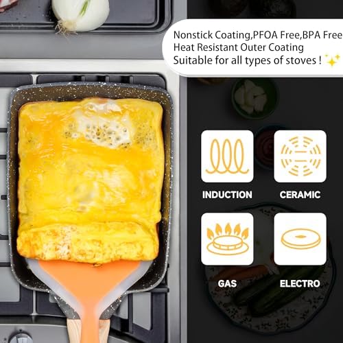 Stylish Japanese Omelette Pan Set