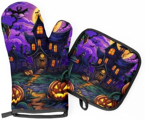 Oven Mitt Set - Pot Holders for Cooking