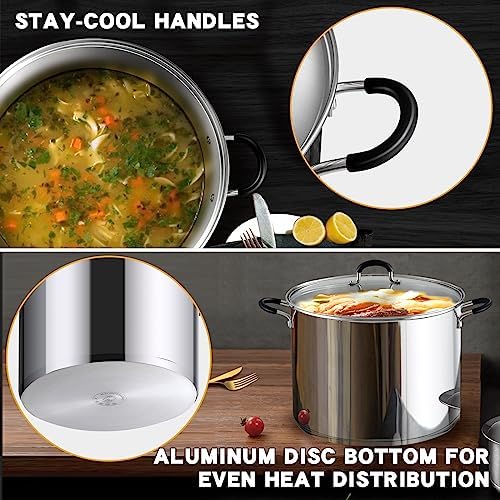 Cook N Home Professional 5-Quart Stockpot