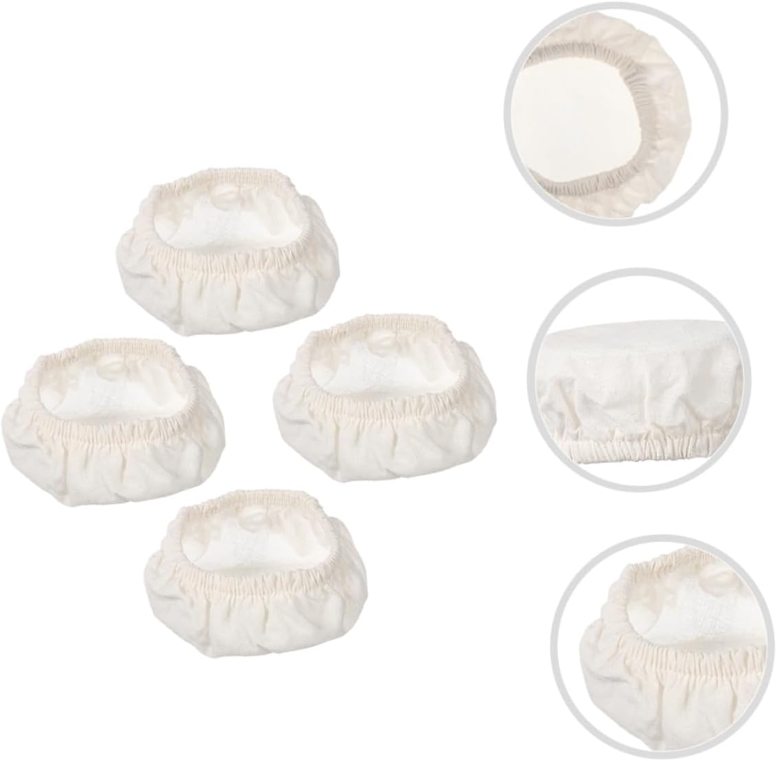 4pcs Cotton Jar Lid Covers for Storage and Canning