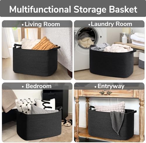 Goodpick Storage Basket 236 x 157 x 138 Black