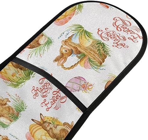 ZZXXBProfessional Heat-Resistant Kitchen Mitts for Baking and Cooking