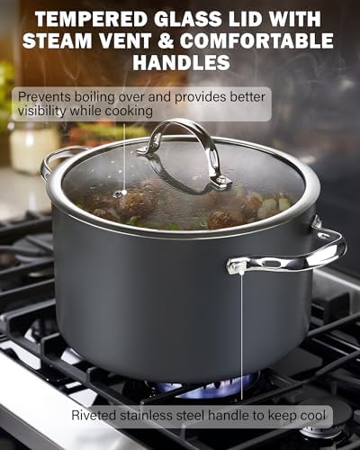 7-Quart Stockpot with Glass Lid