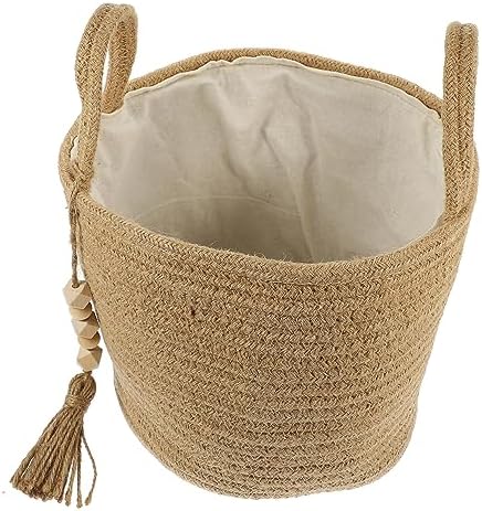 Elegant Aluminum Rope Laundry Basket