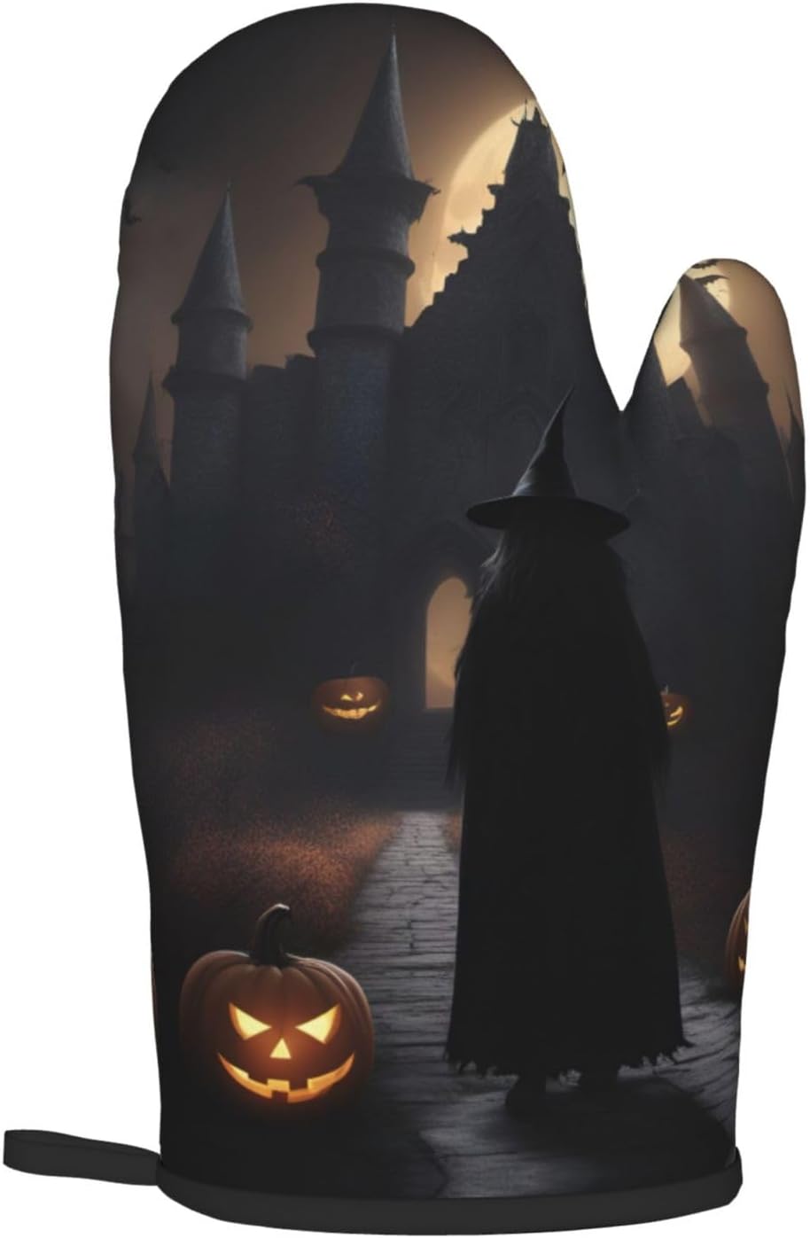 Halloween Goth 1 Heat-Resistant Oven Gloves Set