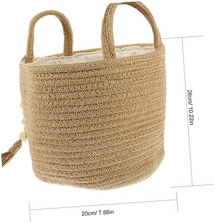 Elegant Aluminum Rope Laundry Basket