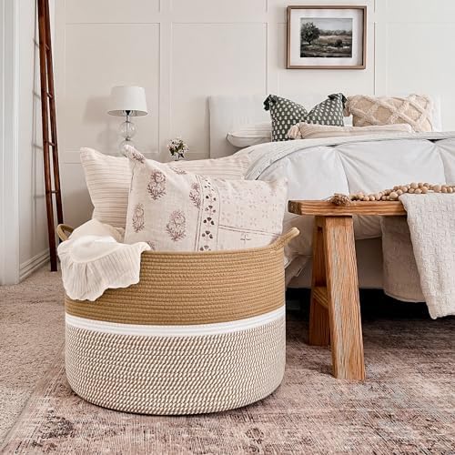ChicVita XXL Cotton Rope Woven Basket