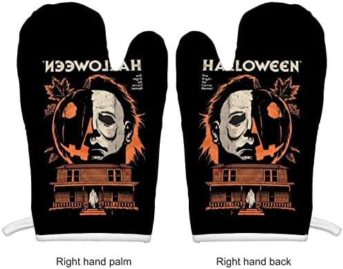Spooky Softness Heat-Resistant Halloween Oven Mitt