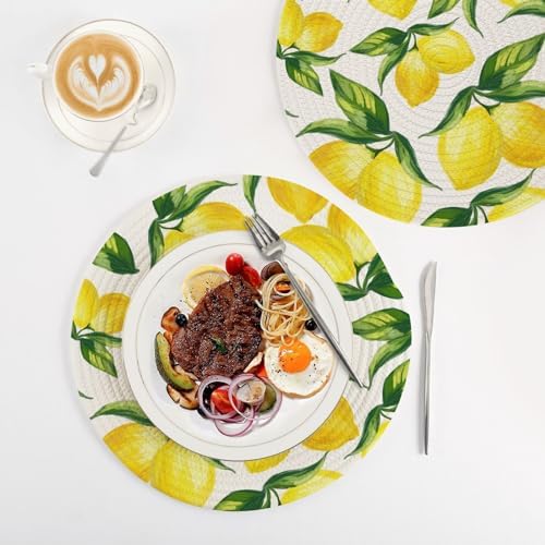 ALAZA Eating on the Farm Style Hot Pots Trivets Set of 3