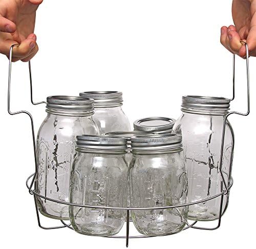 Stainless Steel Canning Rack with Jar Divider