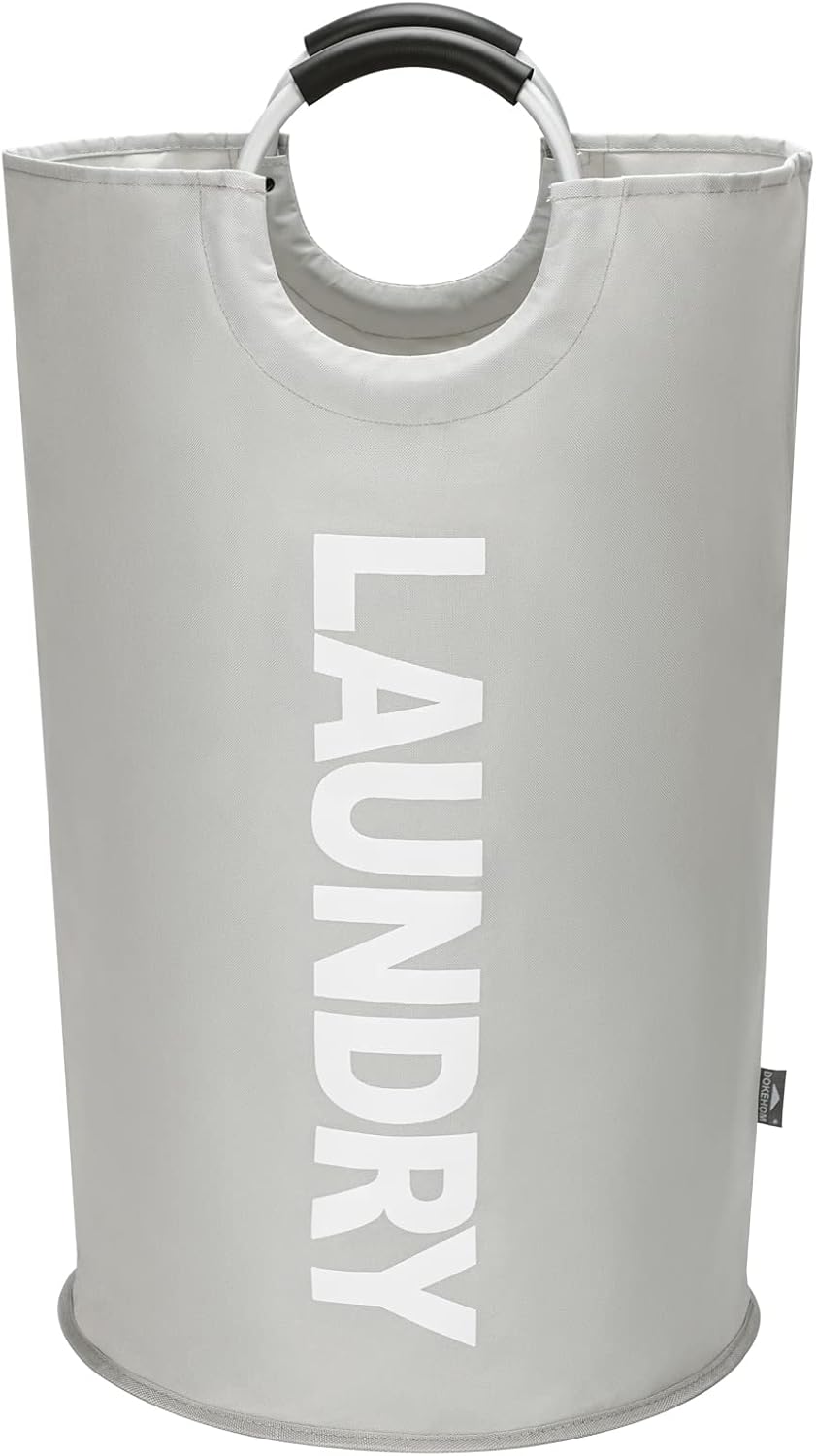 DOKEHOM 125L X-Large Collapsible Laundry Basket with Handle