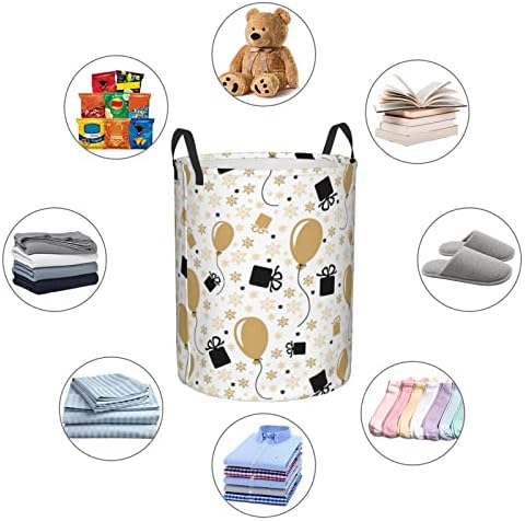 Birthday Laundry Hamper - collapsible easy to carry