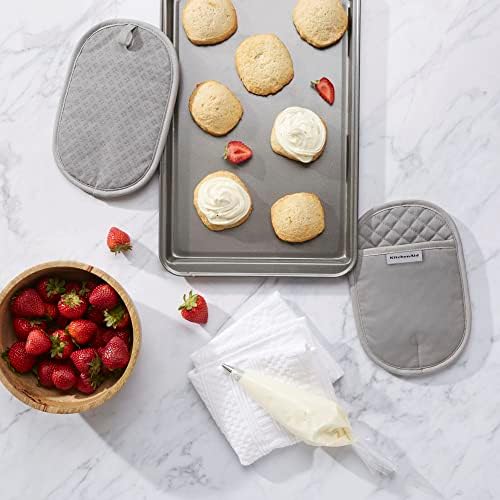 Double Heat-Resistant KitchenAid Asteroid Pot Holder Set