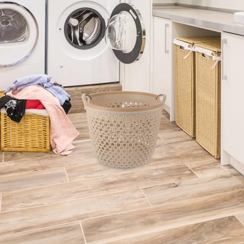 PRETYZOOM Portable Laundry Basket with Handle