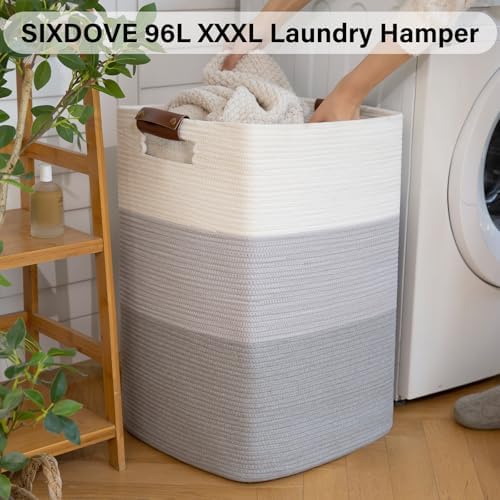 Extra Large Laundry Hamper Gradient Grey