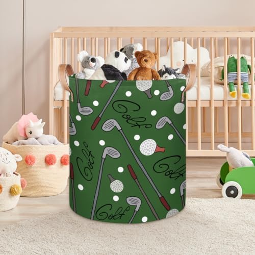 Large Collapsible Laundry Basket with Handle for Storage