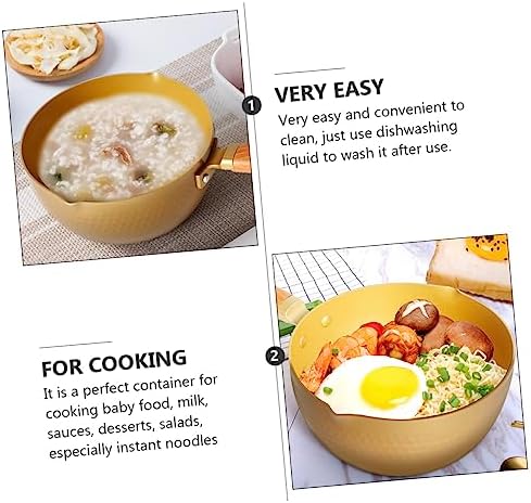 ABOOFAN 18cm Nonstick Milk Pan for Stew Energy Efficient