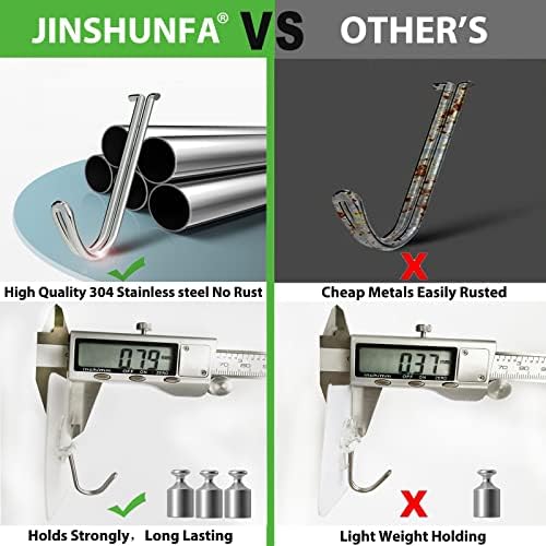 Strong adhesive hooks for home and outdoor use