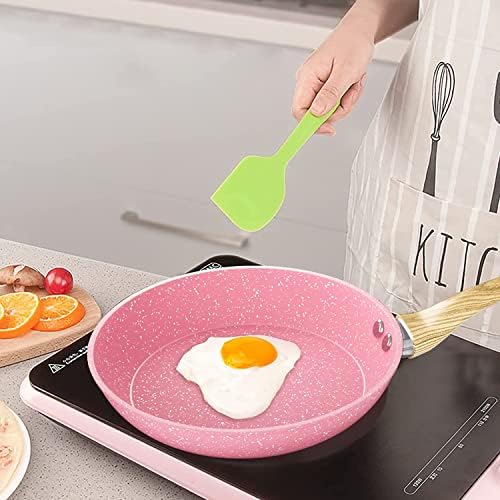 Nonstick Frying Pan 11 inch Pink Egg Pan