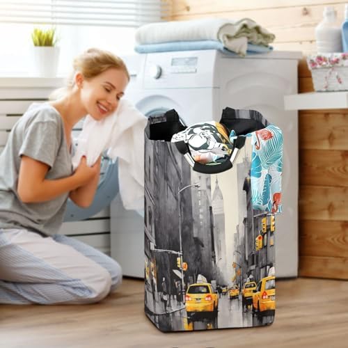 Kigai Collision-Resistant Laundry Basket with Handles