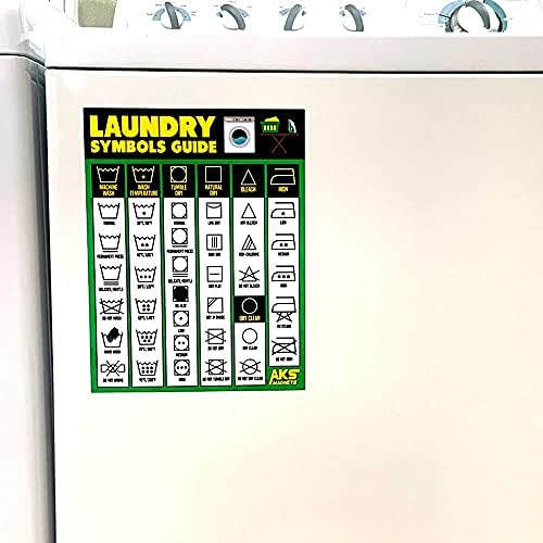 Proven Solution - laundry day transformed Easy Reading Guide Magnet - Make Care Simple