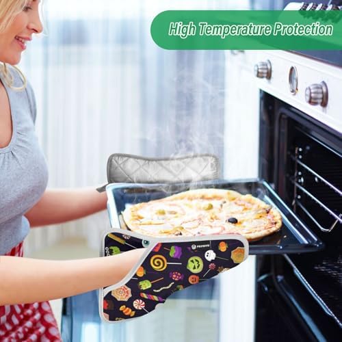 Trick or Treat Halloween Potholders for the Kitchen Oven