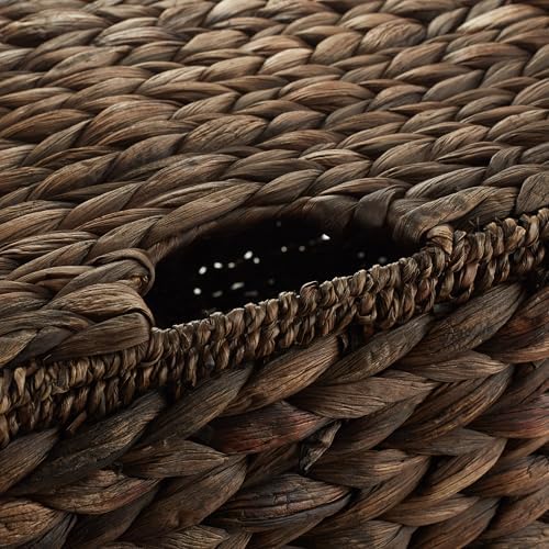Casafield Water Hyacinth Storage Basket Set Eco-Friendly Stylish Multipurpose Organizer