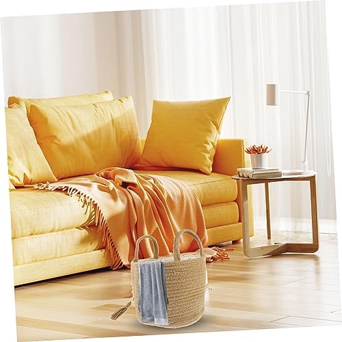 Elegant Aluminum Rope Laundry Basket