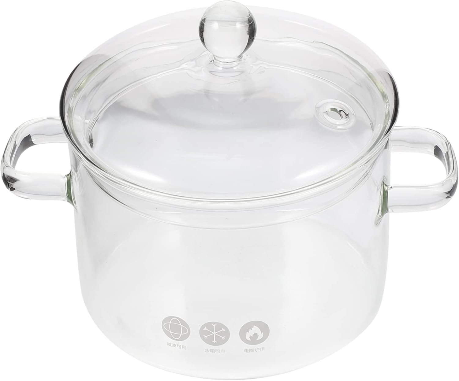 Premium High-Borosilicate Glass Stew Pot for Home Cooking