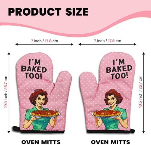 Get 2 Pcs Funny Ovenmitts
