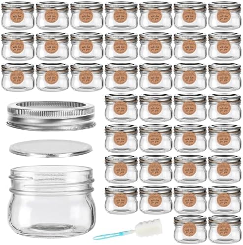 Josisi 4oz Mason Jars
