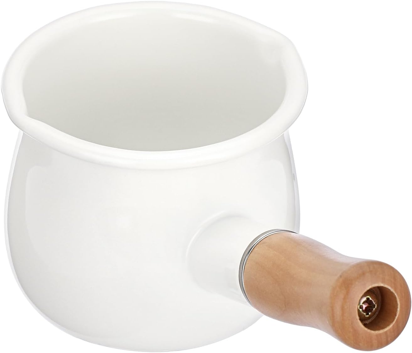 Elegant Enamel Butter Warmer Pot