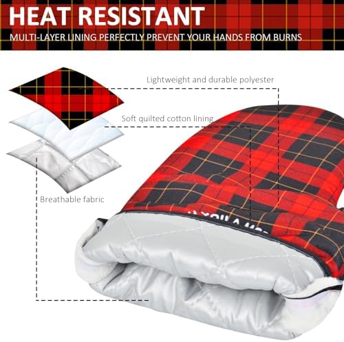 CenviaLuxy Christmas Oven Mitts