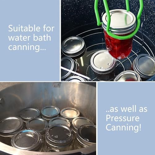 Topbooc Premium Canning Lids for Mason Jars
