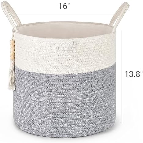 Unique Woven Storage Basket for Home Decor