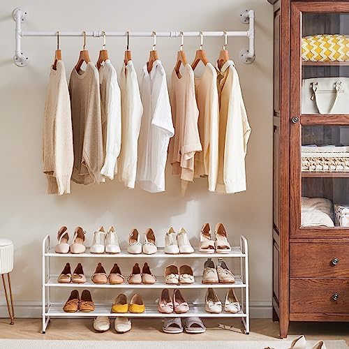 IBUYKE Industrial Pipe Clothes Rack
