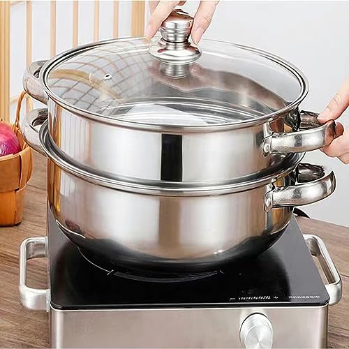 Premium 188 Stainless Steel Steamer Pot for Cooking Durable Multi-Purpose