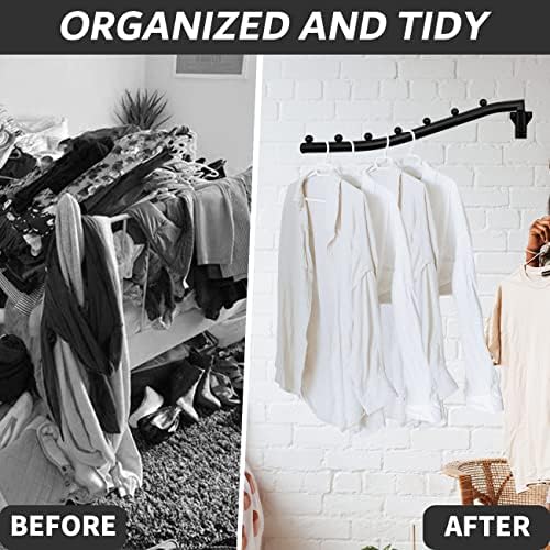 Space Saving Folding Clothes Hanger Rack