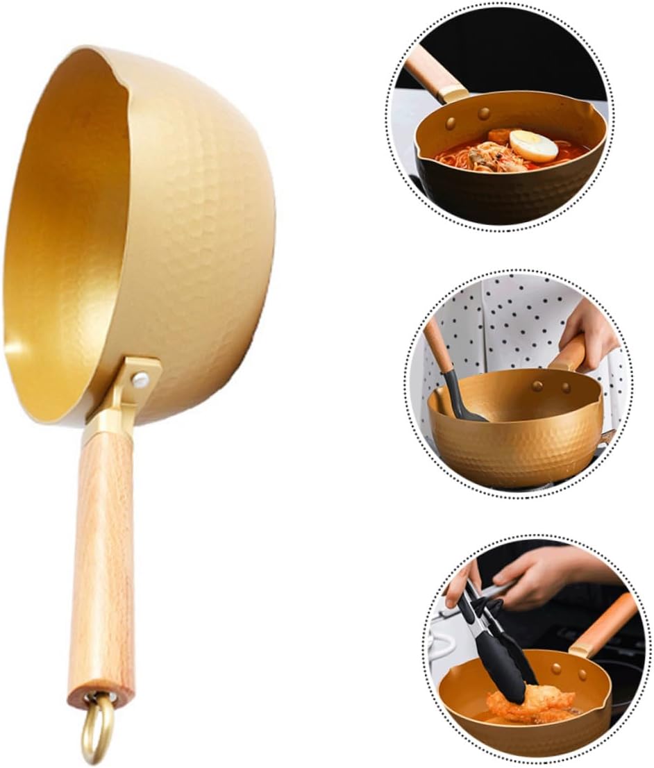 Perfect Non-Stick Ergonomic Milk Pan for Camping Kitchen Use