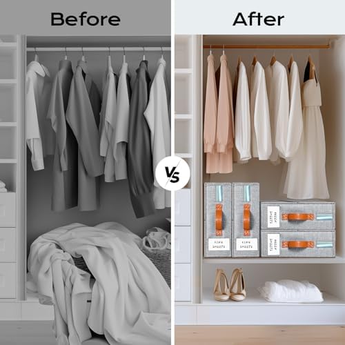 Perfect Bed Sheet Organizer with Clear Storage
