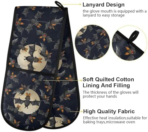 Fygkptb Halloween Top Choice Double Oven Mitts