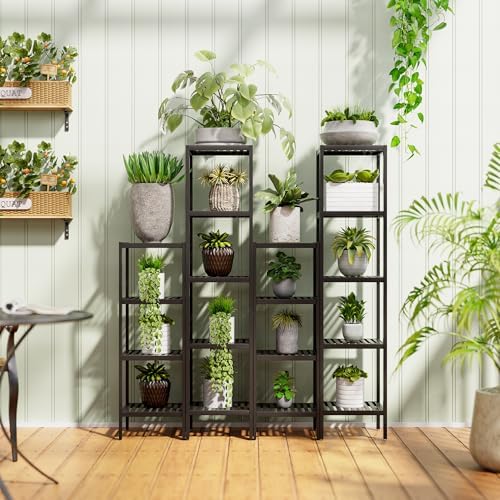 SMIBUY Bamboo Storage Shelf