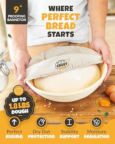 Cast Iron Dutch Oven Bread Baking Set - 32QT with Lid and Handles