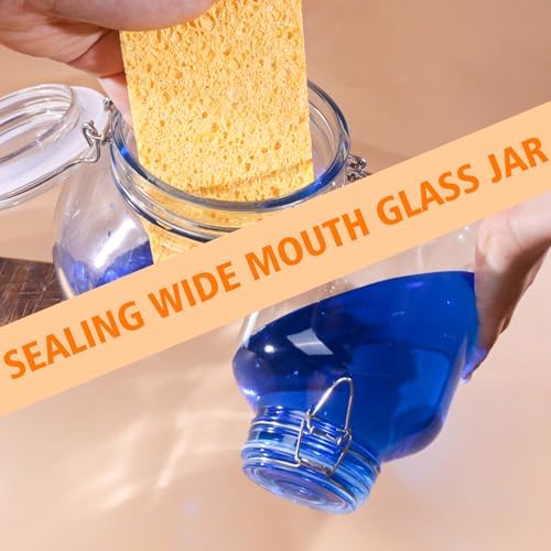 Versatile Glass Jar for Drying Preserving