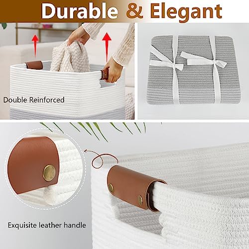 Extra Large Laundry Hamper Gradient Grey