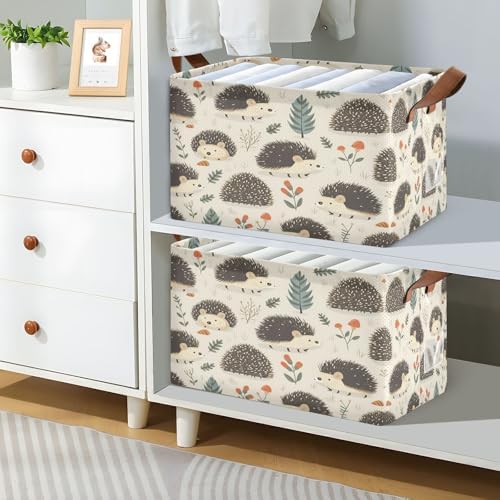 Stylish and Durable Hedgehog Storage Basket