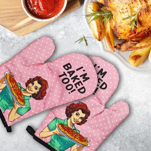 Get 2 Pcs Funny Ovenmitts