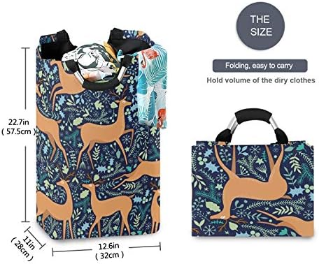 Susiyo Christmas Deer Laundry Basket